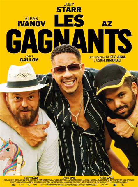les 3 gagnants.
